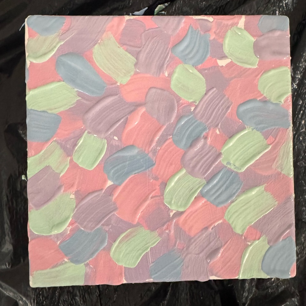 Abstract Pastel Art Canvas